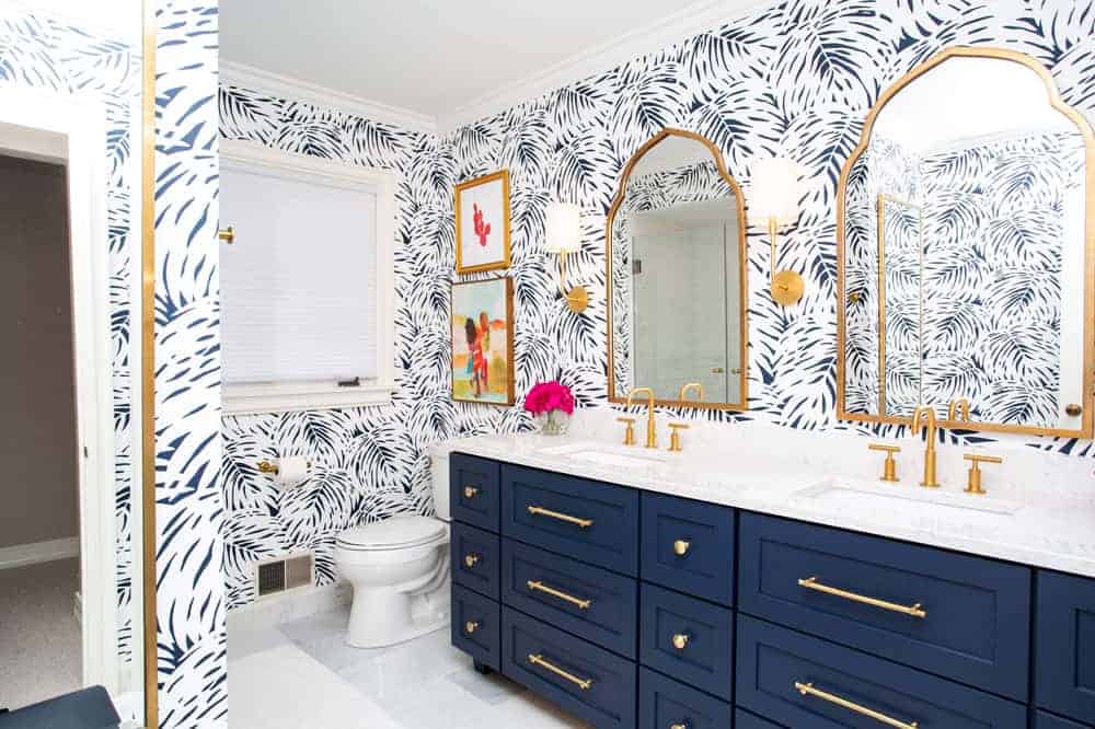 See How Easy To Install Bathroom Wallpaper Can Actually Save Your Walls